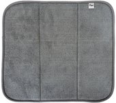 VIGAR® - Posavajillas Microfibra Rengø Gris - Limpieza Eficaz sin Rayar - Absorbe Hasta 7 Veces Su Peso - Tamaño Ideal Para Platos y Vasos - Material de Alta Calidad y Duradero - Bayeta Escurreplatos de Microfibra Bayeta Escurreplatos de Microfibra Gris