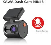 2K Mini Dash Camera For Car DVR Dash Cam KAWA MINI 3 Video Recorder Voice Control(Optional) Night Vision WiFi APP Monitor WDR