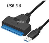 Cabo SATA para USB 3.0 , 2.5 "Disco Rígido Externo, HDD, SSD, 3 Adaptador de 22 Pinos, Cabo Sata III, até 6 GBps