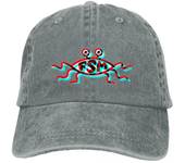 FSM DJ Style Flying Spaghetti Monster Outfits Men Women Baseball Cap Distressed Denim Hats Cap Vintage Outdoor Cap