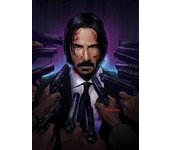 2023 New Movie John Wick Chapter 4 Series Film Keanu Reeves Poster Canvas Painting Wall Art Pictures Home Cinema Decor