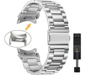 No Gaps Bands for Samsung Galaxy Watch 6 Classic 47mm 43mm Stainless Steel Bracelet Galaxy Watch 4 5 6 40mm 42mm 44mm 45mm 46mm