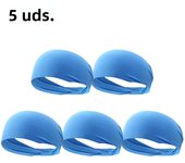 1-10pcs Ultra-Thin Sports Headband Breathable Sweatband Elastic Hair Band Sweat Absorbent Soft Headband for Outdoor Sport Yoga
