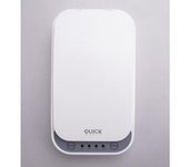 Quick Media Esterilizador Ultravioleta LED con Aromaterapia para Smartphone y Otros Dispositivos - Blanco