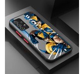 Matte Case For Samsung A52 A53 A12 A13 A14 A21s A22 A24 4G A32 A34 A54 A53 A70 A72 A73 5G Phone Cover Marvel Spider Man