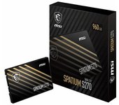 DISCO DURO SSD MSI SPATIUM S270 | 240GB | SATA 3 | 3D NAND | 2.5-