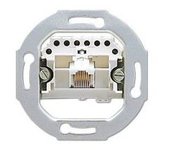 Toma de teléfono RJ45 de 8 polos JUNG UAE 8 UPO