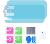 Car Rainproof Film 3.75"×5.31'' Rearview Mirror Sticker Anti Fog Auto Rain Film Truck Car Mirror Window Clear Film Auto Decal