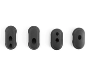 Rubber Charge Port Plugs Dust Plug For Xiaomi M365 Pro 1S Pro 2 Electric Scooter Charge Port Waterproof Cover Case Accessories