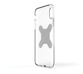 Exelium - carcasa de carga inalámbrica magnetizada - iphone® x - transparente