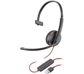 Poly Auriculares Diadema Blackwire C3210 Gaming con Micrófono USB-A