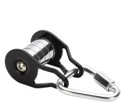 Pulley for Slider Slack lines Steel Slider Rope Pulley 5 Rollers Strong Load Bearing Training Supplies Sturdy Pulley