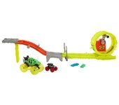 Pista challenge con 2 coches HXT05 HOT WHEELS