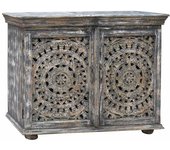 WANDERLUST DECO Recibidor de Madera Artesanal con Amplio Espacio para Consolas