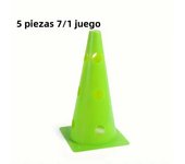 5pcs 32CM Perforated Sign Barrels Obstacles Road Cones Barricades Soccer Basketball Training Equipment