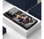 One Pieces Anime Phone Case for Samsung Galaxy Note 20 Ultra S23 S22 Ultra 5G Note 10 Plus Matte Shockproof Armor Cover