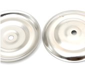 sonajas (par) amateur steel izzo med: diámetro: 4,8cm. ref.iz230