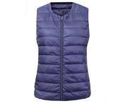 Women Autumn Winter Ultralight Thin Packable Down Sleeveless Jacket Zipper Plus Size Female O-Neck Casual Down Vest Coats