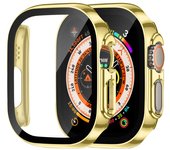Waterproof Case for Apple Watch Ultra Screen Protector Case 49mm Straight Edge Cover iWatch series 8 SE 7 4 45mm 41mm 44mm 40mm
