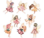 Fairy Cupcake Toppers for Birthday Party Fairy Party Supplies Perfect for Woodland Garden Fairy First Birthday Party Baby Shower