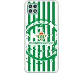 Funda original compatible con Samsung Galaxy A22 5G - Real Betis Balompié Escudo Manchas