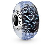 Charm Pandora murano azul oscuro 798938C00 plata