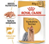 12 sobres x 85 g - Royal Canin Yorkshire Comida Húmeda para Perro Adulto de Raza