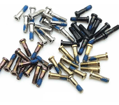 10pcs Bottom Screw Tail Plug 5 Point Star Pentalobe Screws For iPhone 13 12 11 Pro MAX X XR XS MAX Mobile Phone Replace Parts