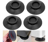 almohadillas para pies para lavadora, antivibración, pedestal estabilizador de pies para lavadora, alfombrilla antideslizante, amortiguador antideslizante
