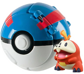 Pokemon Elf Ball Figure Pikachu Charizard Blastoise Mewtwo Pocket Monster Variant Pokeball Deformation Toys Action Model Gift