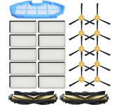 Hepa Filter Side Brush for CONGA EXCELLENCE 990 for Ecovacs Deebot N79S N79 Eufy RoboVac 11 11C Brush Cover  Primary Filter