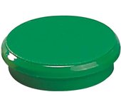 Dahle 95524 pack de 10 imanes para pizarra blanca - diametro de 24mm - color verde