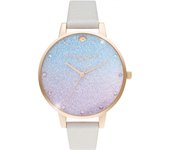 Olivia Burton Reloj Mujer Analogico Cuarzo con Correa de Piel OB16US47