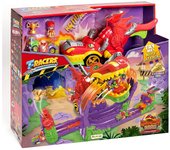 Tracer T-RACERS Dragon Loop - Pista de Coches de Juguete con Figura de Dragón y Vehículo Exclusivo