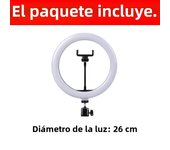 16cm/26cm LED Ring Lights Dimmable Led Round Photography Fill Light With Phone Holder Clip for Youtube TikTok Video Live Lamp