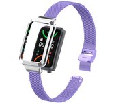 Metal Watch Strap For OPPO Band 2 Stainless Steel Mesh Bracelet Smart Watch Band For OPPO Smart Band2 Accessories Wristband