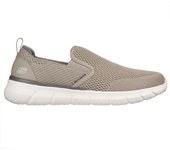 SKECHERS 210401 Zapatillas casual de hombre taupe SLIP ON 523
