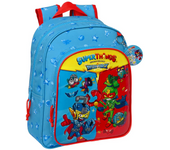 Mochila Infantil Adapt.Carro Superthings "Rescue Force" 27X33X10Cm (Safta 612376524)