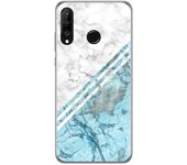 Tumundosmartphone Funda Gel Tpu para Huawei P30 Lite diseño Mármol 02 Dibujos