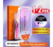 1-2PCs Oleophobic Coating Dust Free Easy Installation Screen Protector For Poco F6 X6 X3 M6 Pro HD Glass Xiaomi 13t 14 11t Pro