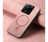 Case for Xiaomi 14 Ultra Magsafe Case Wireless Charge Leather Back Funda for Xiaomi 14 13 13T Pro Luxury Cover Poco X6 F5 M6 Pro