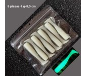 5pcs 36g/113mm Jigging soft Baits Artificial Bait Lumious/Glow Mackerel Sea Bass Snapper Fishing Lure Wobblers Swimbait