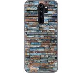 Tumundosmartphone Funda Gel Tpu para Xiaomi Redmi Note 8 Pro diseño Ladrillo 05 Dibujos