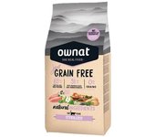 Ownat Pienso para Gatos Esterilizados Grain Free 8 Kg