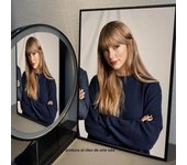 1PC Singer T-Taylor Swift Poster Self-adhesive Art Waterproof Paper Sticker Coffee House Bar Room Wall Decor