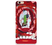 Funda original compatible con iPhone 6 Plus o 6S Plus con un diseño de Rick y Morty Pickle Rick con un diseño de TPU MATE
