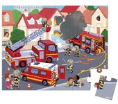 PUZLE BOMBEROS - 24 PIEZAS - Janod J02605