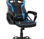 DRIFT DR50 Silla para videojuegos de PC Asiento acolchado tapizado Negro, Azul