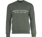 A|X ARMANI EXCHANGE Sudadera para hombre - Jersey, Logotipo