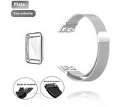 Metal Strap For Huawei Band 6 7 Band With TPU Case Screen Protector Soft Film Honor 6 Bracelet Milanese Magnetic Loop Watchband